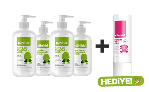 Clinikid Yenidoğan Şampuan ve Duş Jeli