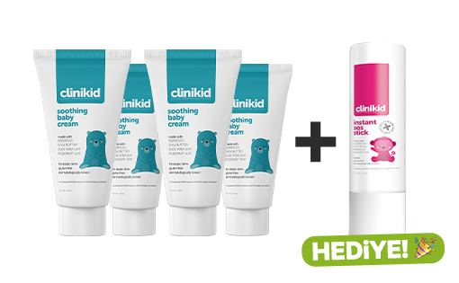 Clinikid Atopik Cilt Yatıştırıcı ve Nemlendirici Kremi