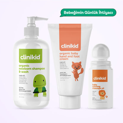 Clinikid Bebeğimin Günlük İhtiyaç Seti