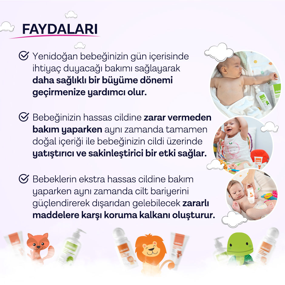 Clinikid Bebeğimin Günlük İhtiyaç Seti