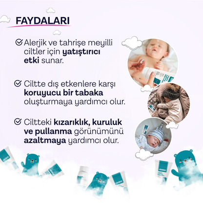 Clinikid Atopik Cilt Yatıştırıcı ve Nemlendirici Kremi