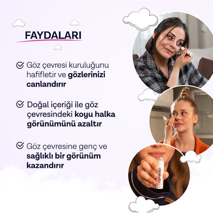 Clinikid Mom's Series Göz Altı Bakım Roll On'u