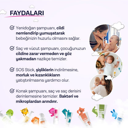 Clinikid Avantajlı Bebek Bakım Seti