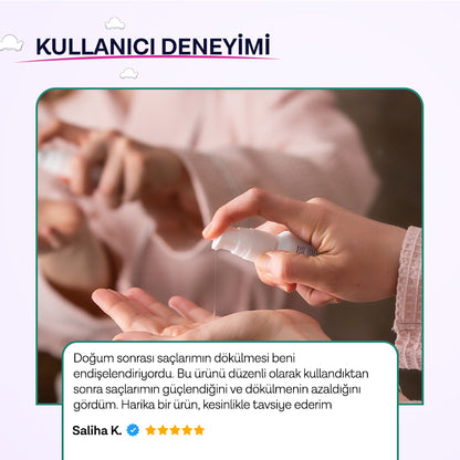 Clinikid Mom's Series Saç Onarıcı ve Güçlendirici Serum