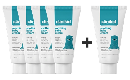 Clinikid Atopik Cilt Yatıştırıcı ve Nemlendirici Kremi