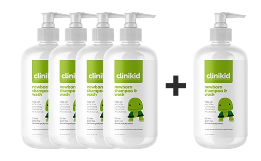 Clinikid Yenidoğan Şampuan ve Duş Jeli
